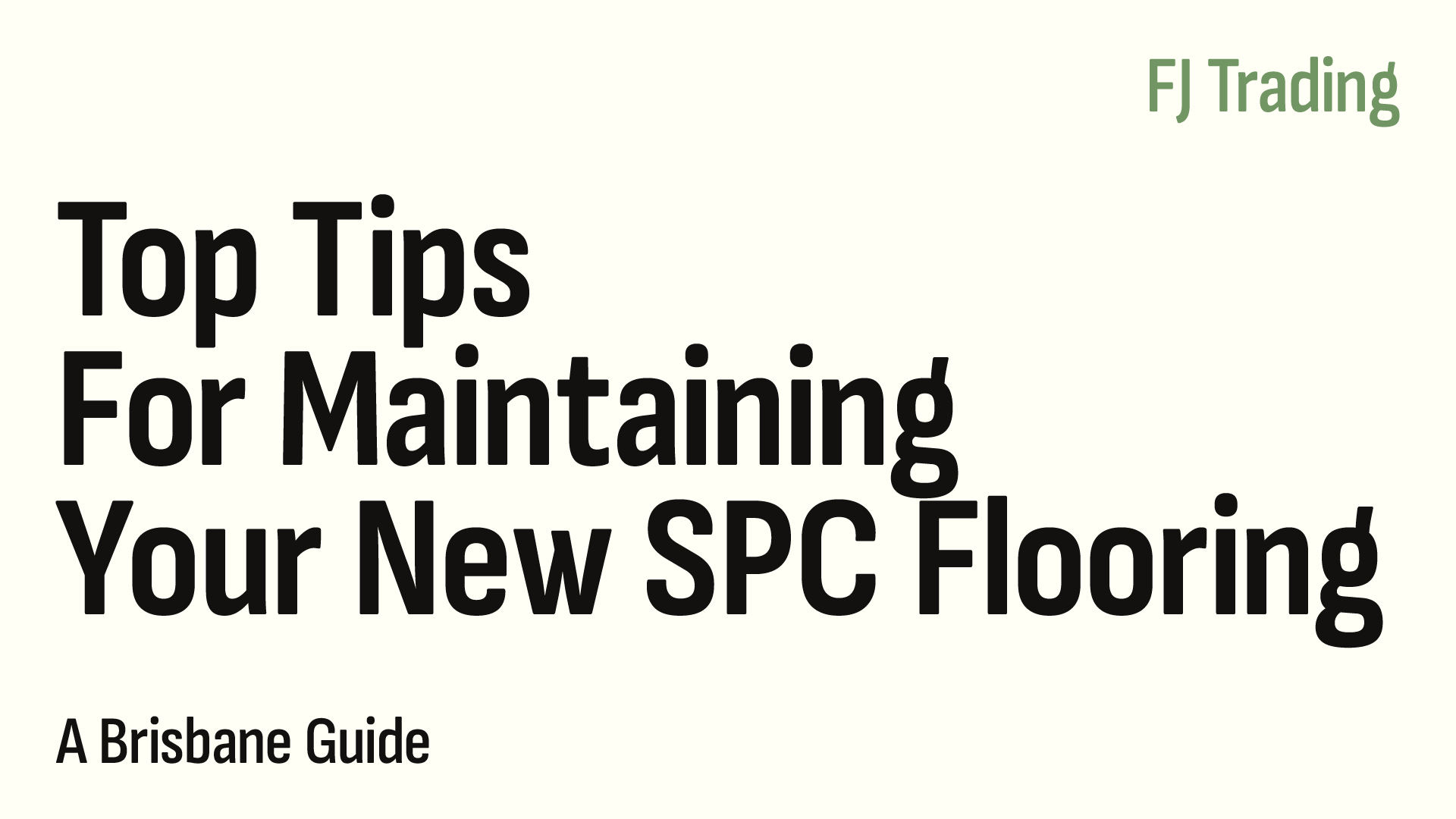 SPC Flooring