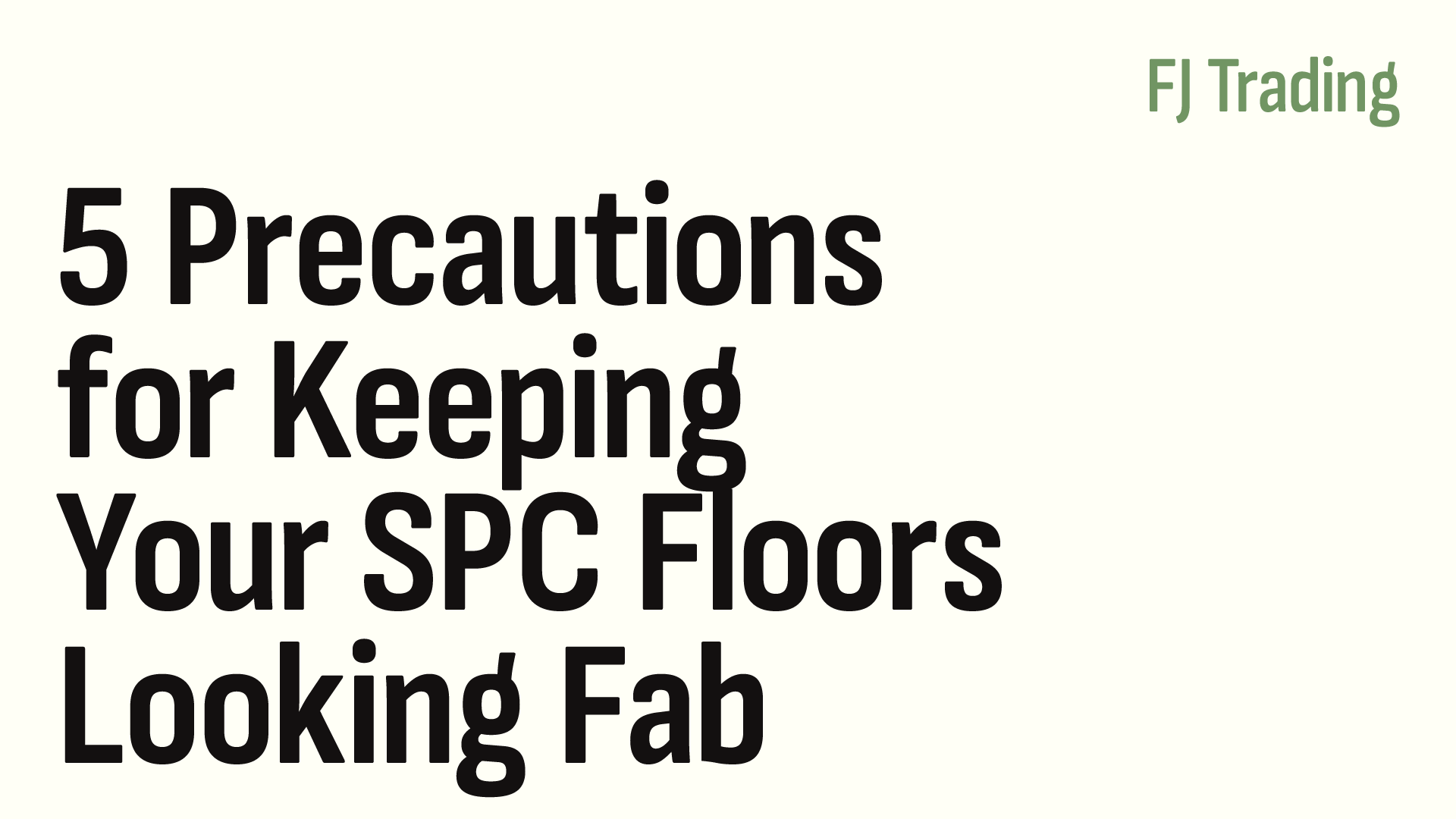 SPC Floors