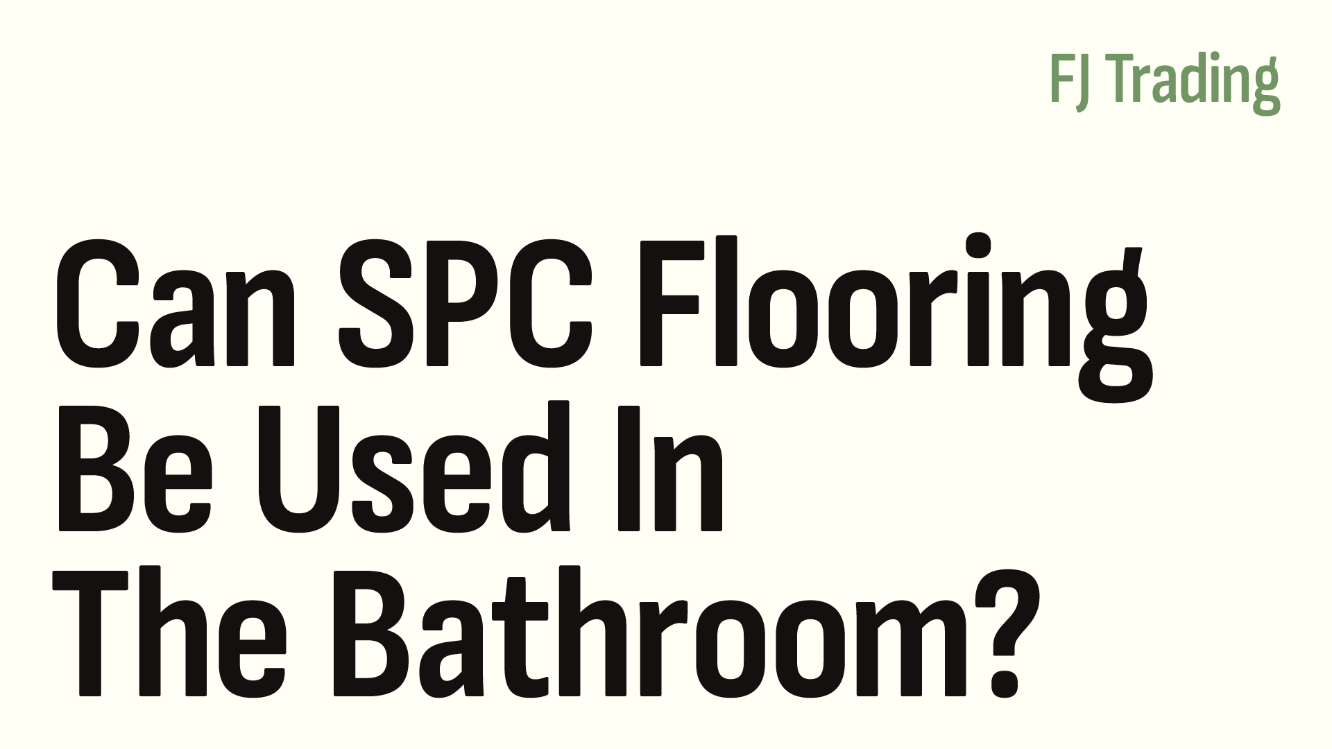 SPC Flooring