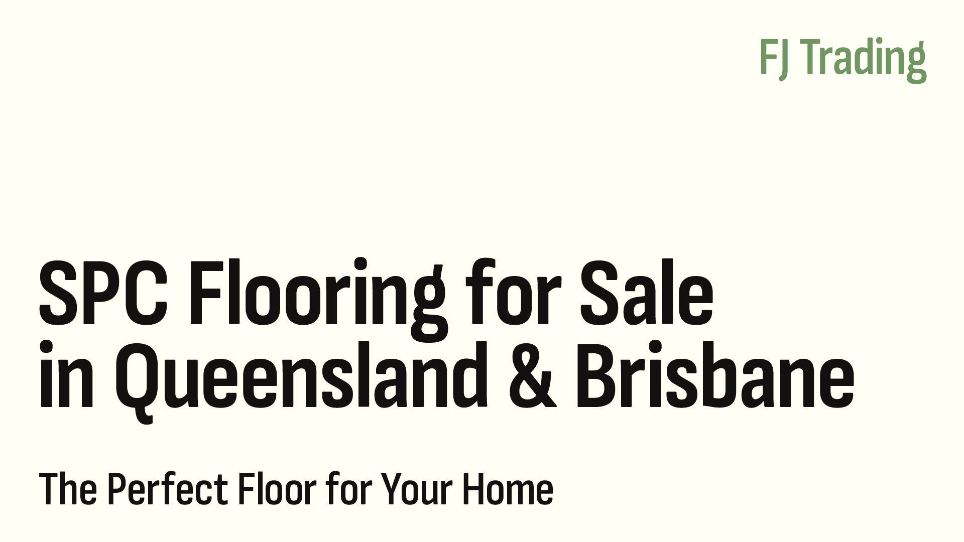 SPC Flooring
