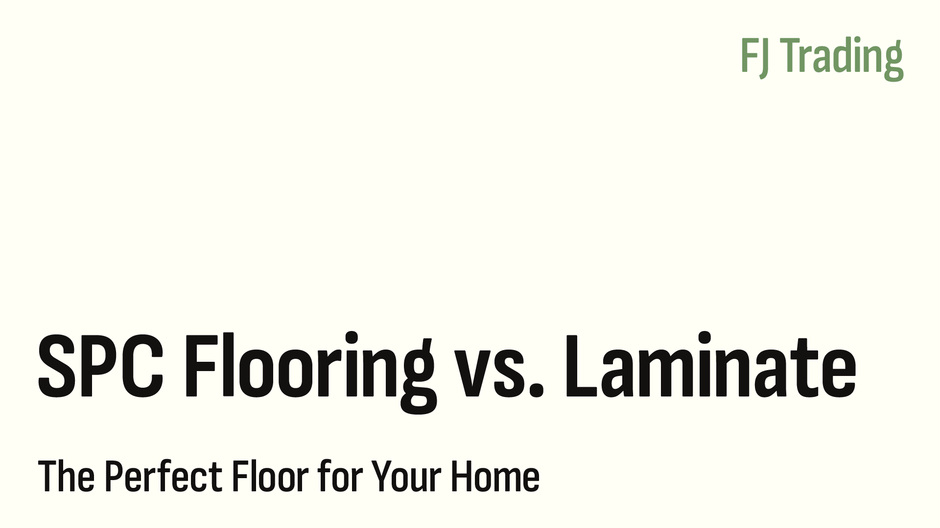 SPC Flooring vs Laminate